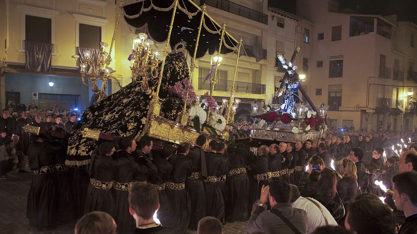 Imatge d'arxiu de la processó de la Trobada Dolorosa