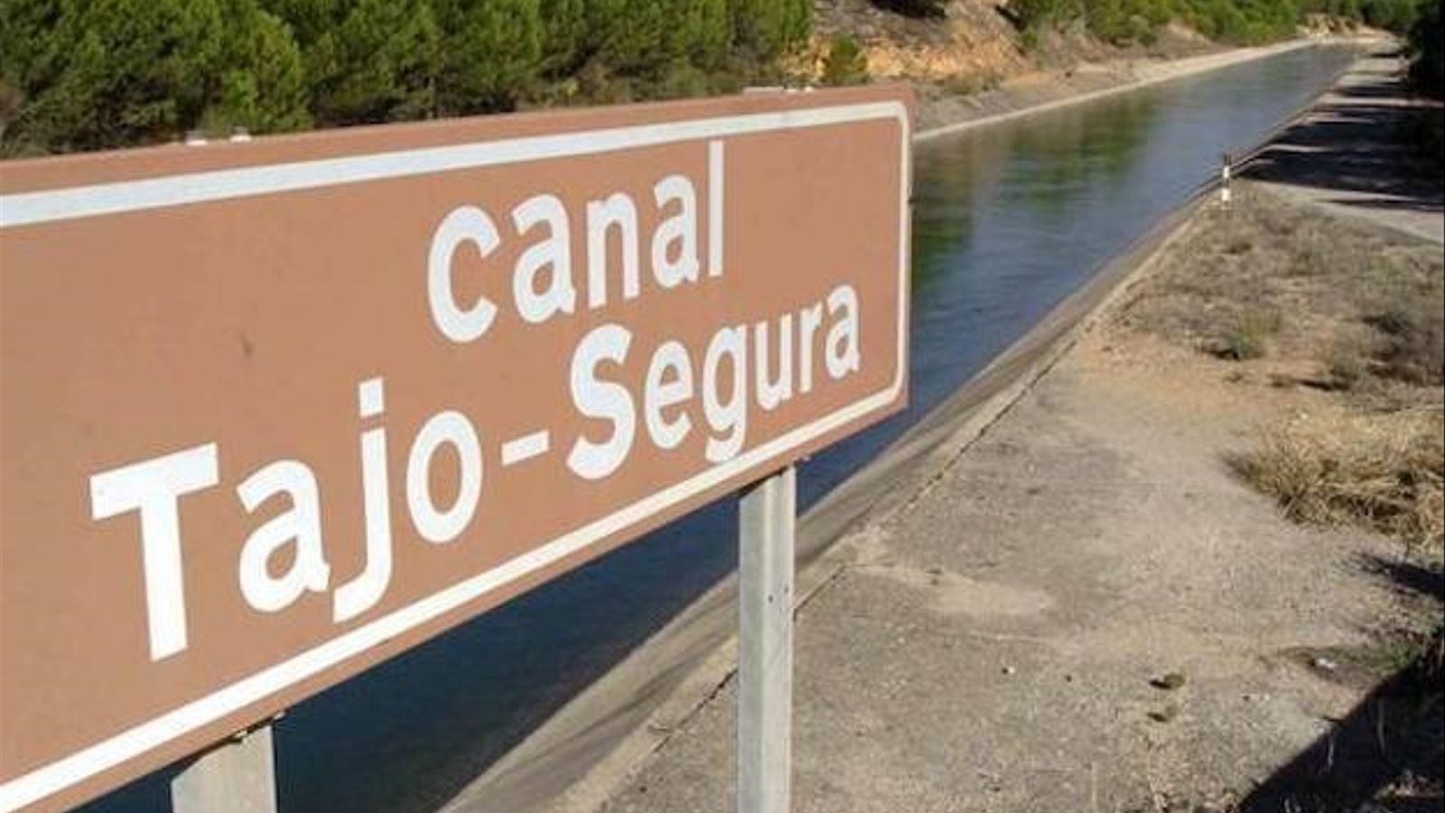 Canal del tranvsasament Tajo-Segura / Unió de Llauradors (Europa Press)