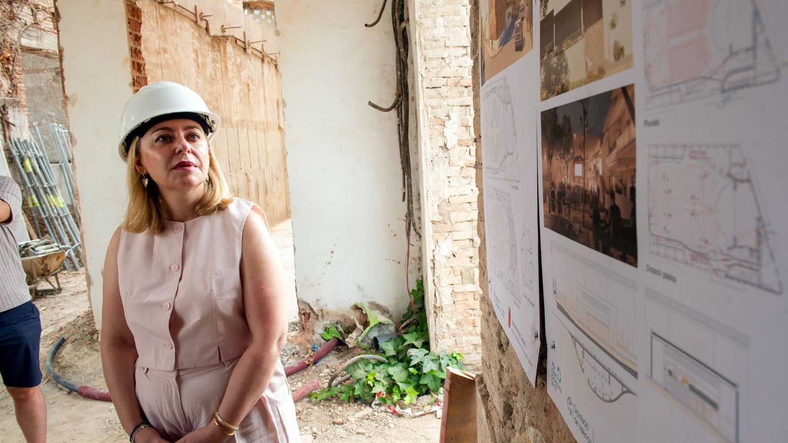 La cap de Cooperació, Natàlia Enguix.