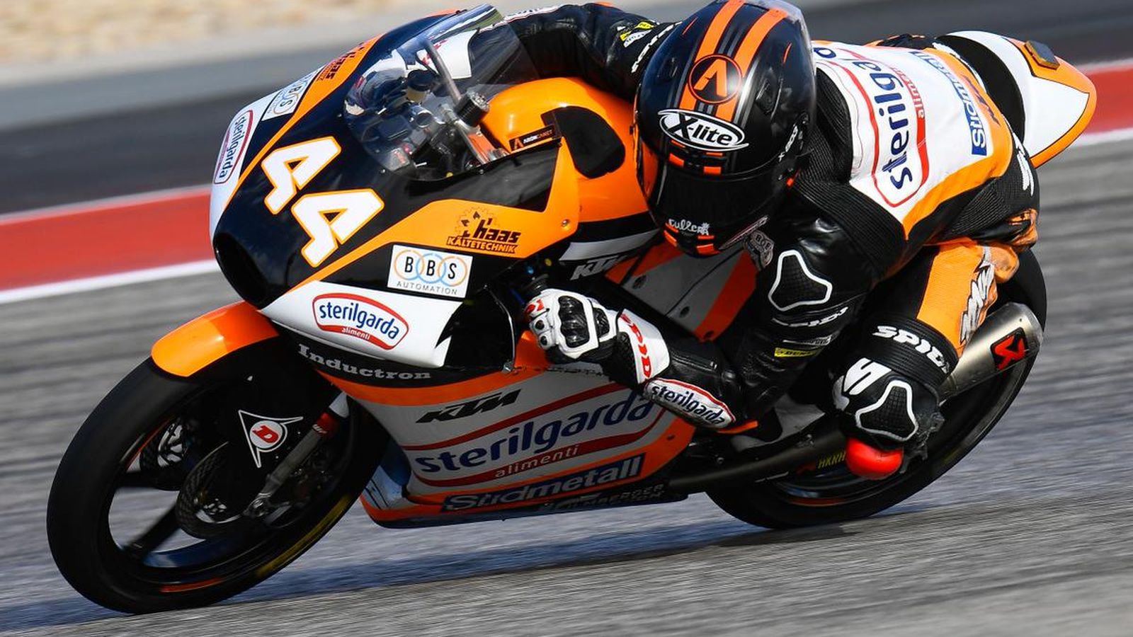 El valencià Arón Canet, primer en el Gran Premi de les Amèriques en Moto3