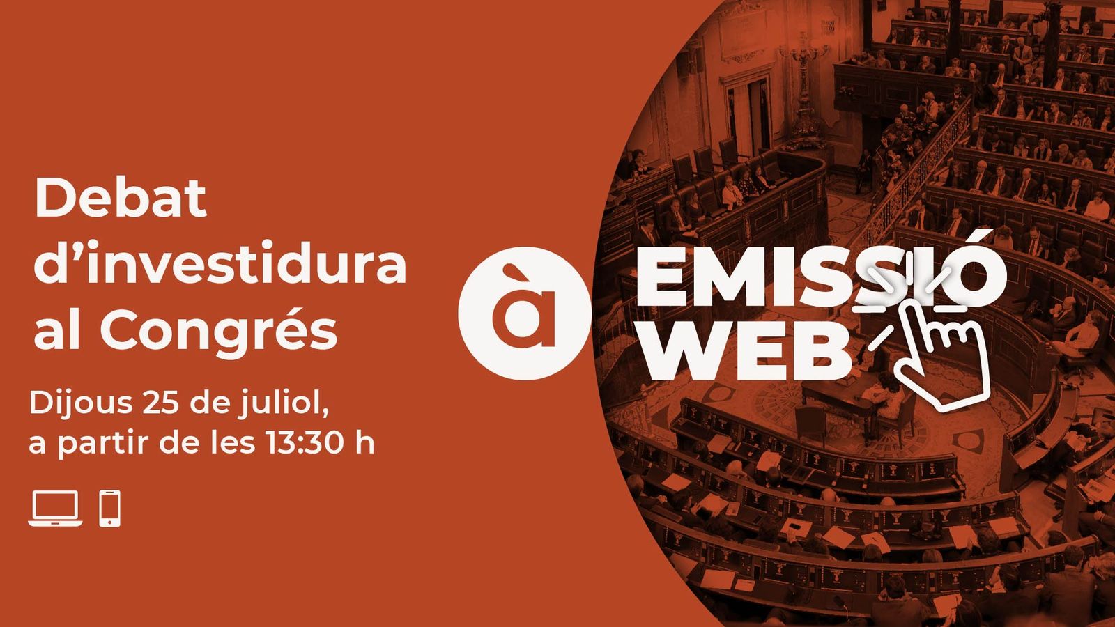 Segueix en directe el debat d’investidura al Congrés