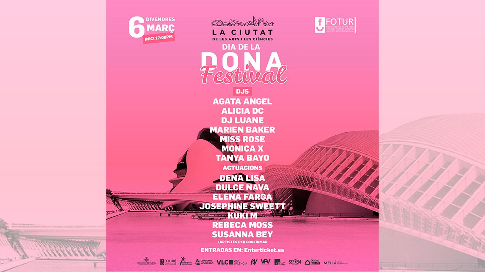 El cartell d’enguany compta amb artistes locals i internacionals