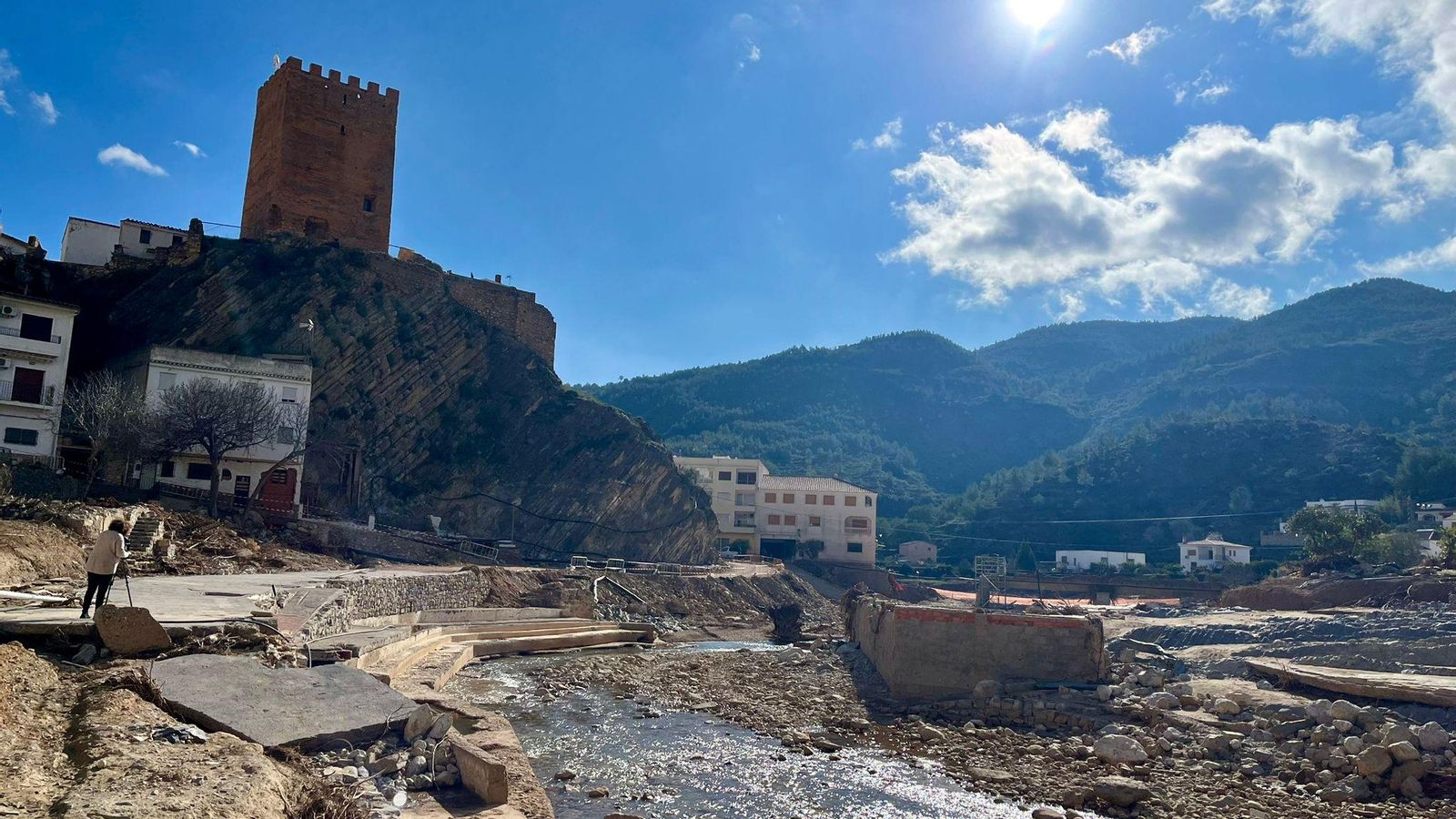 Riu de Sot de Xera, quasi tres mesos després de la dana
