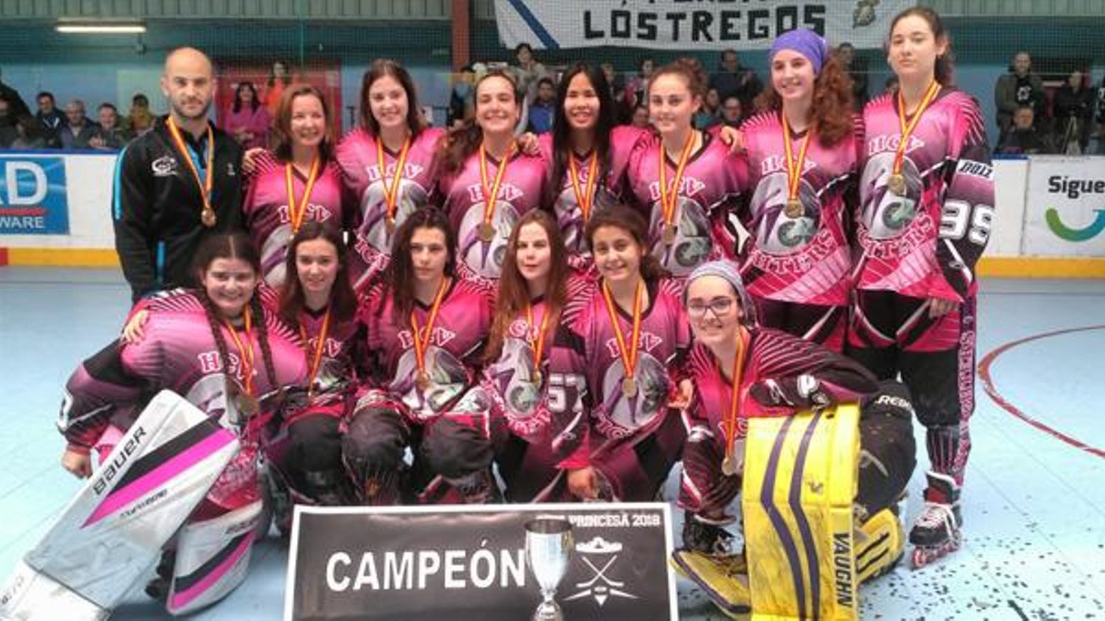 Foto d'equip de les Fighters de Vila-real