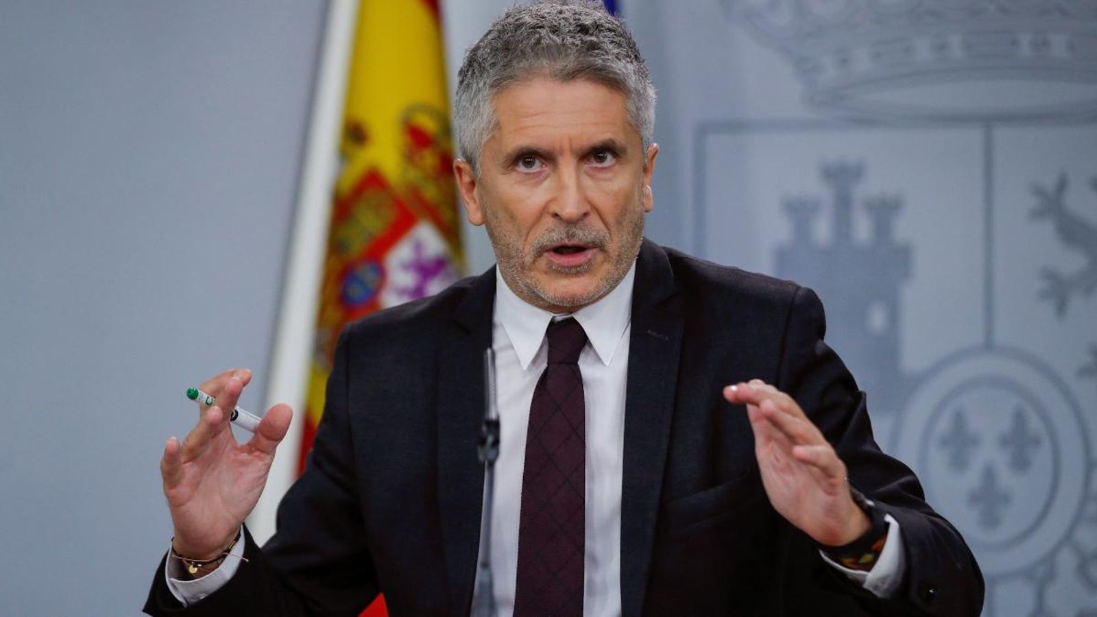 El ministre de l'Interior, Fernando Grande-Marlaska