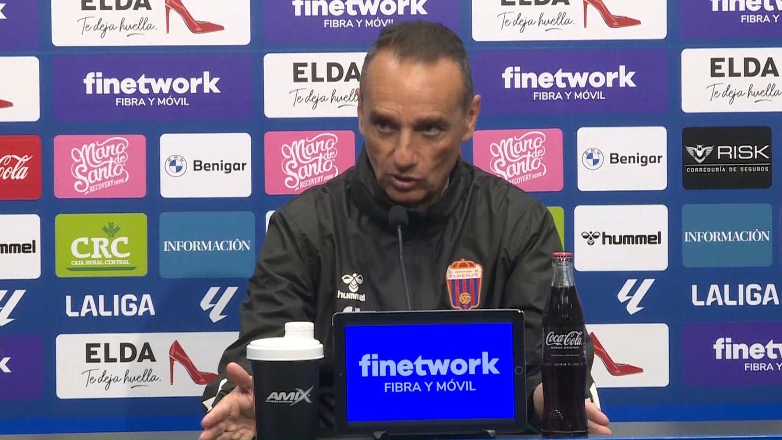 El tècnic del CD Eldense, José Luis Oltra