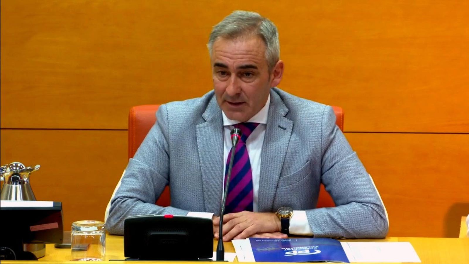 El síndic del PP a les Corts, Miguel Barrachina