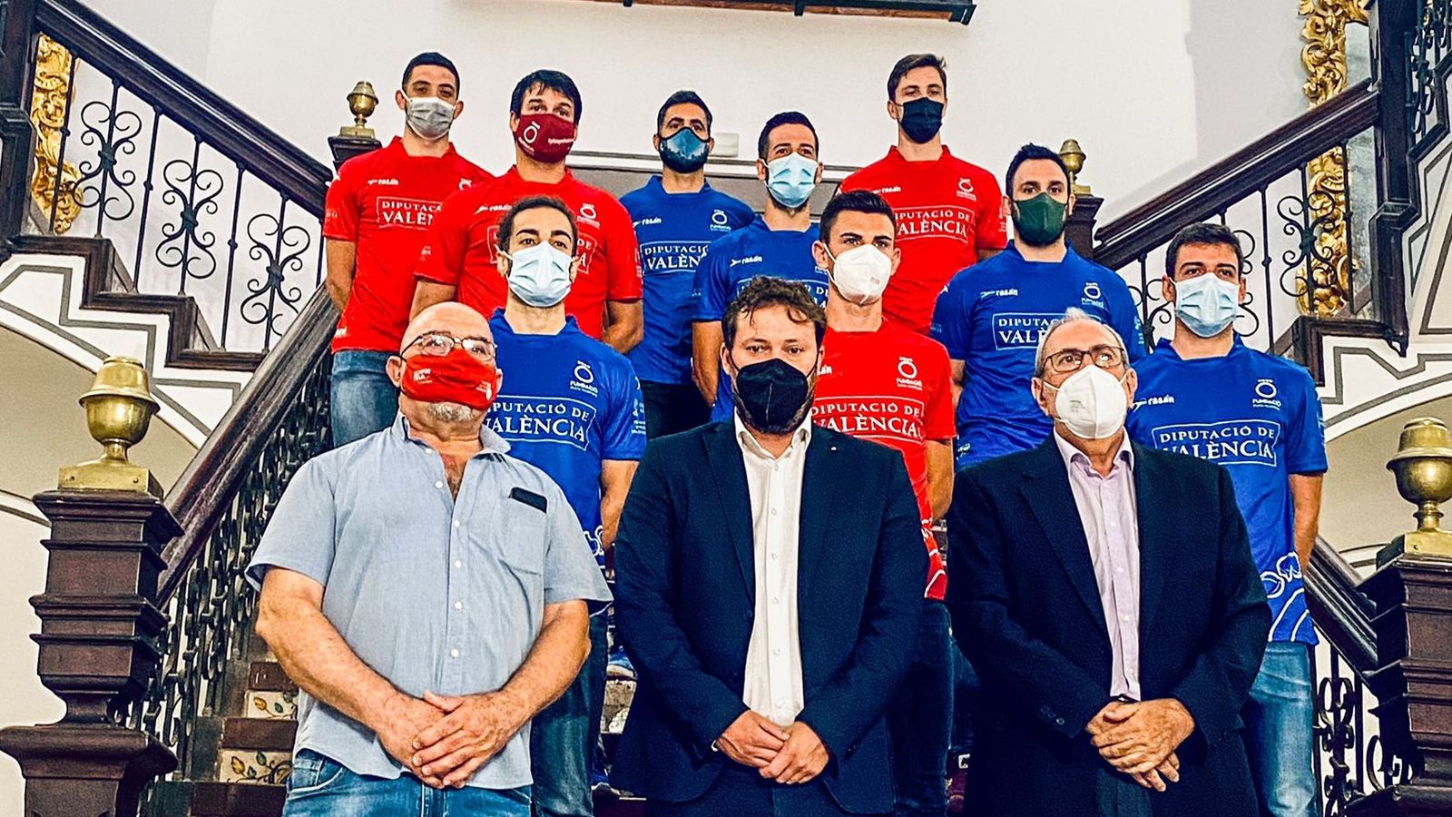 El Pati dels Scala de la Diputació de València ha tornat a acollir este dijous la presentació d'un torneig de pilota