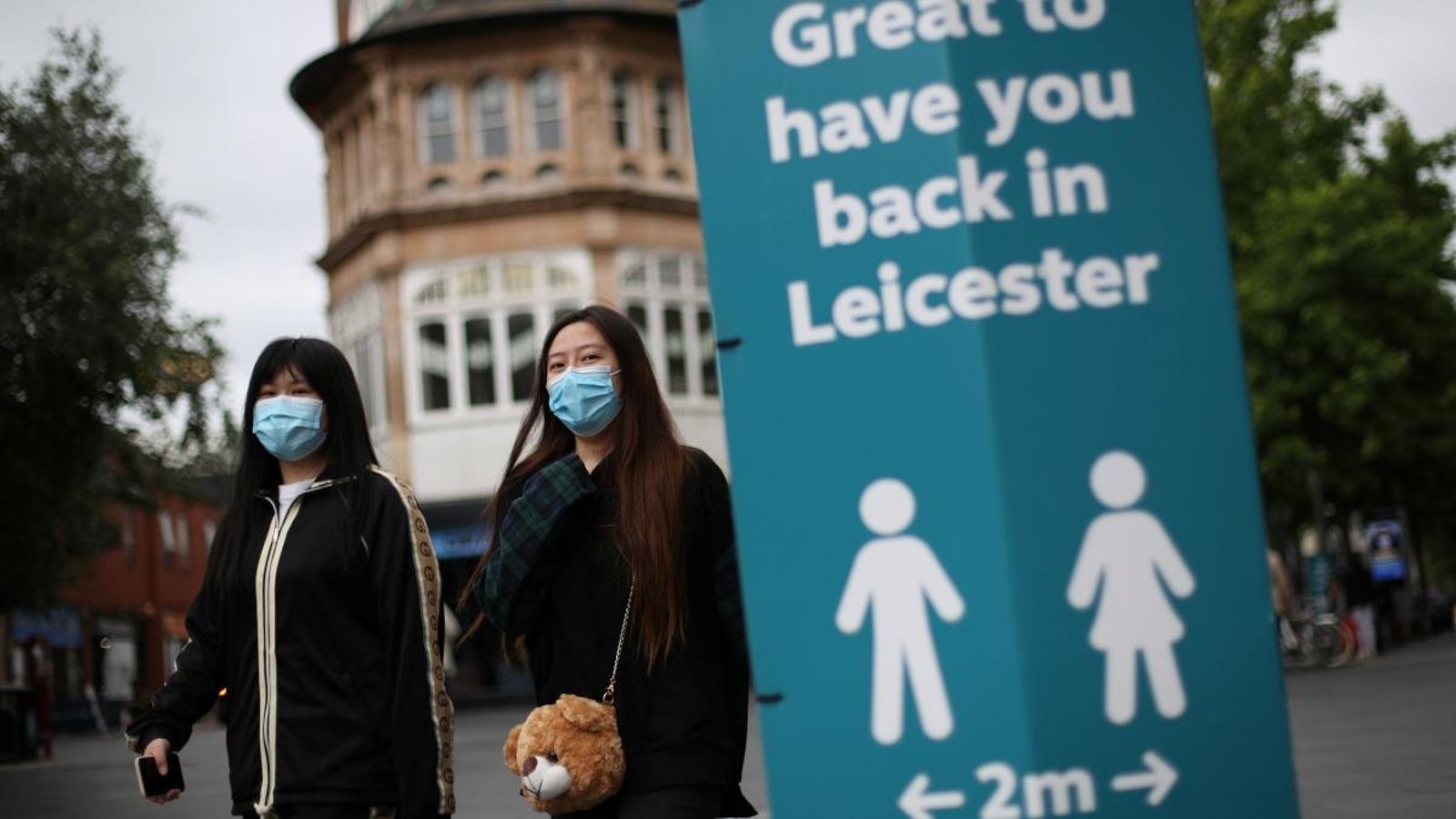 Leicester concentra el 10% dels casos registrats al Regne Unit en l'última setmana i té 135 positius per cada 100.000 habitants