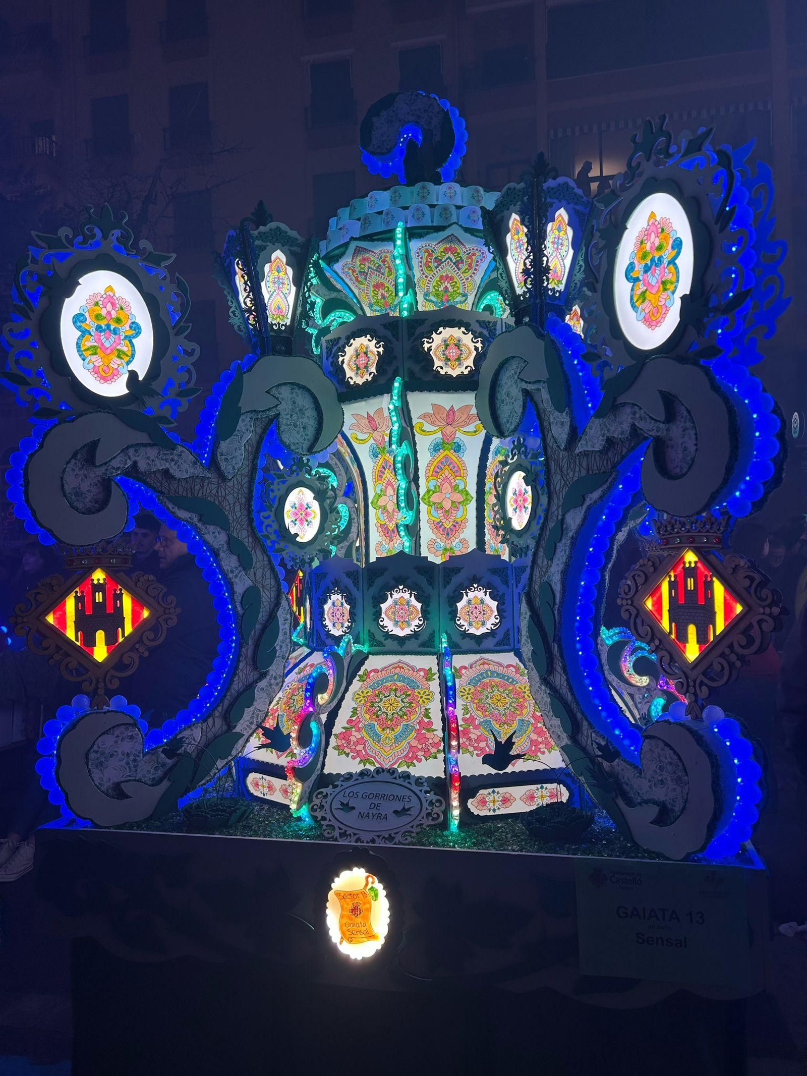 Gaiata infantil número 13, Sensal