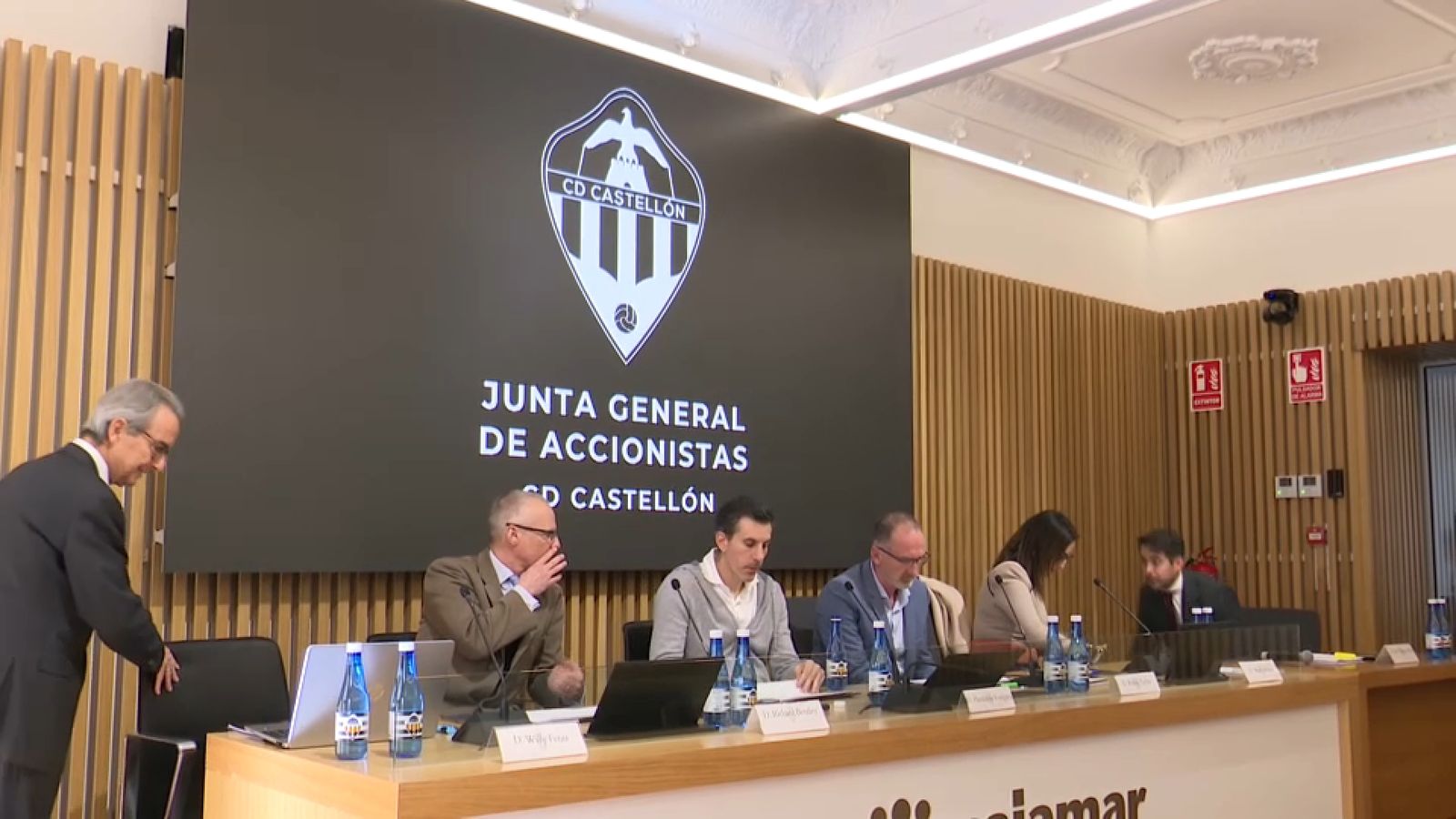 Imatge de la Junta d'Accionistes del CE Castelló