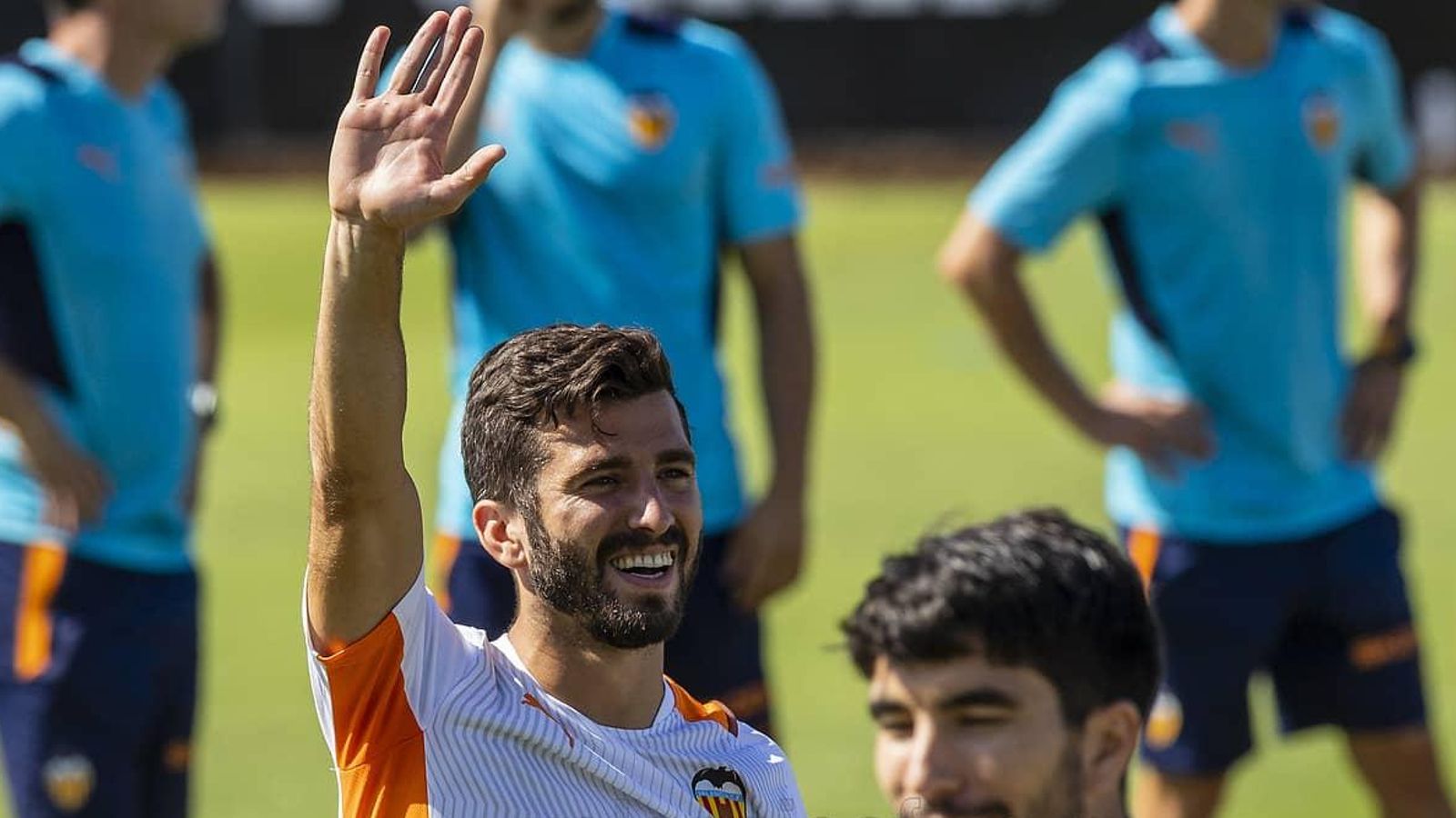 José Luis Gayà ha fet el primer entrenament amb el grup des que va tornar lesionat amb la selecció espanyola