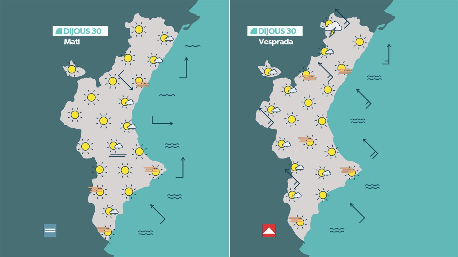 previsió dijous 30