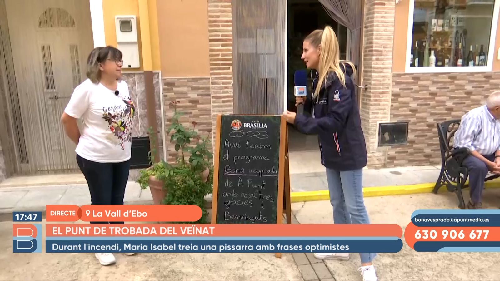 07.10.2022 | El punt de trobada del veïnat de la Vall d’Ebo