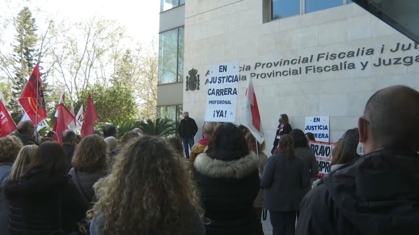 Concentració de funcionaris, aquest dijous