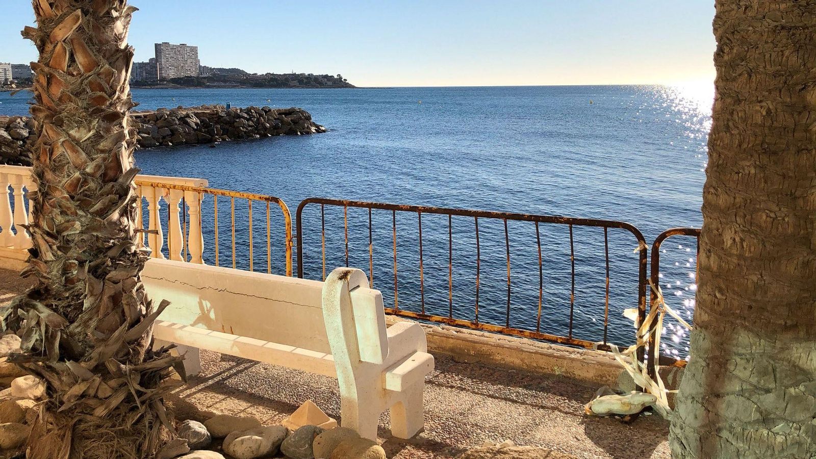 Baranes malmeses a la platja de l'Albufereta d'Alacant