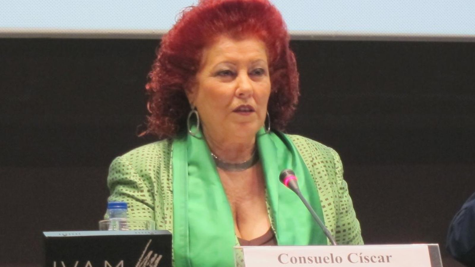 L'exdirectora de l'IVAM Consuelo Císcar en una imatge d'arxiu