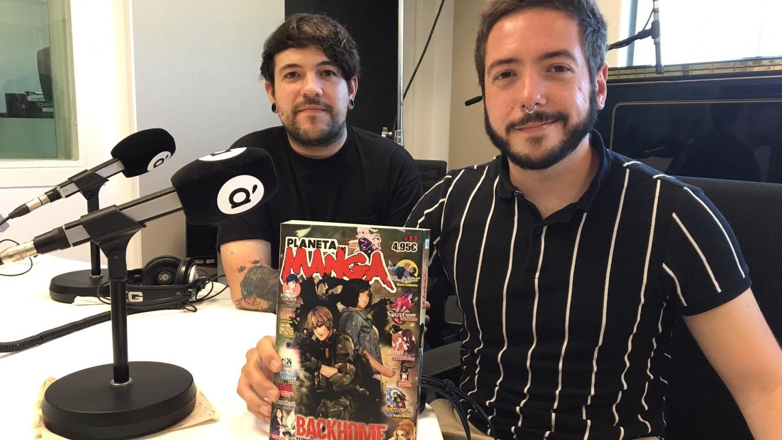 22.06.2020 | Primera hora: Sergio Hernández i Toni Caballero, autors de ‘Backhome’