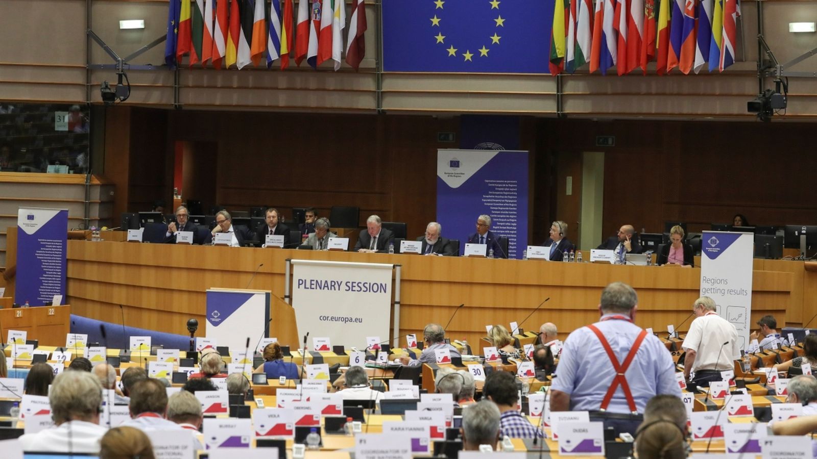 Sessió plenaria de hui en Brussel·les