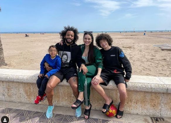 Marcelo i la seua família a València Marcelo