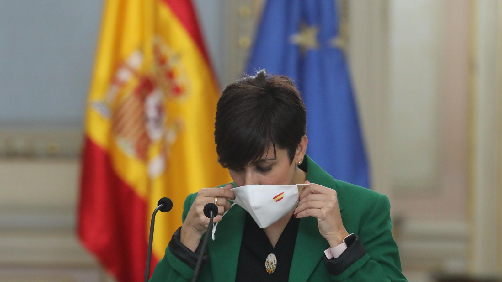 La ministra portaveu, Isabel Rodríguez, en una imatge d'arxiu