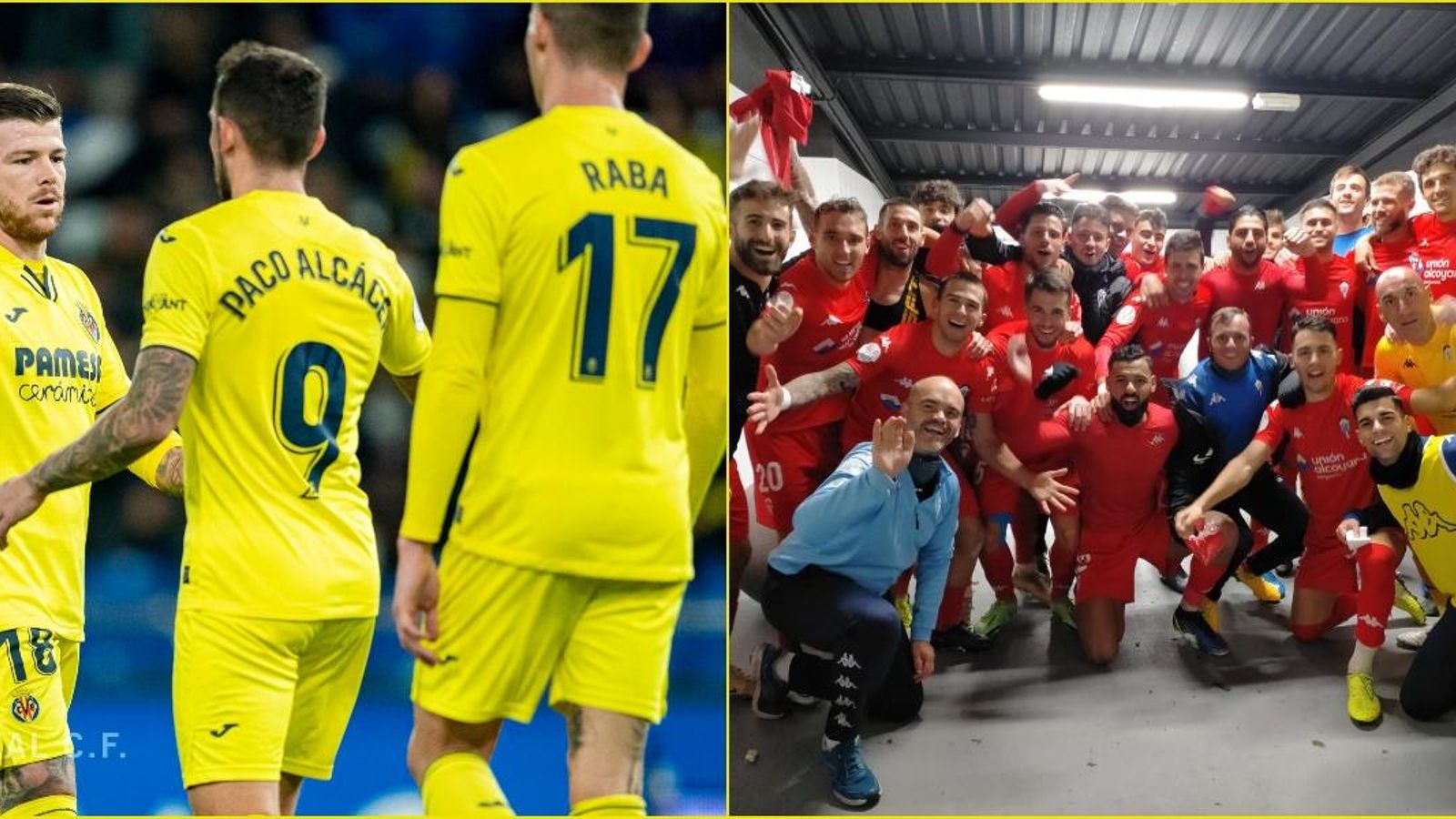 El Vila-real i l'Alcoià guanyen amb comoditat els seus compromissos en la primera ronda de la Copa del Rei.