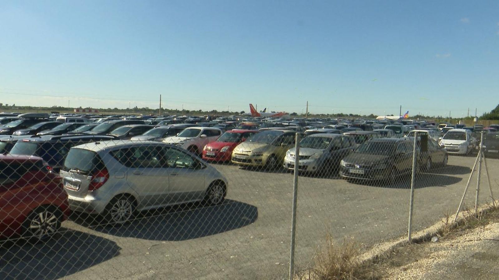 Una de les campes de cotxes a Elx