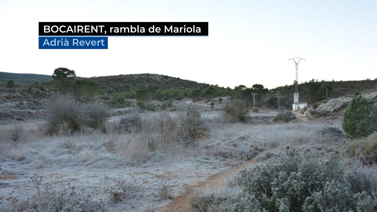 Buscant els pols del fred: La Rambla de Mariola