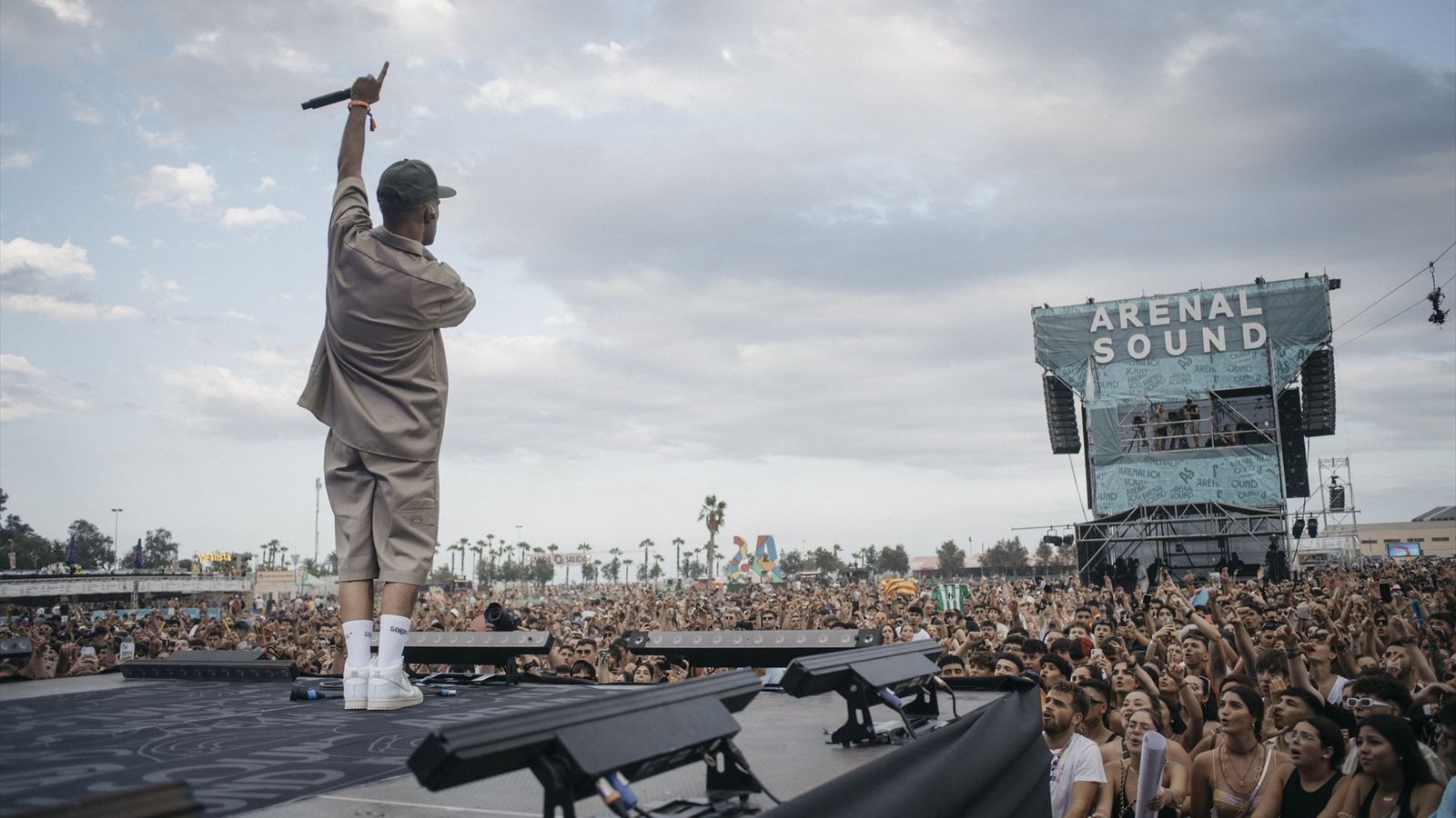 Imatge d'arxiu de Fernando Costa actuant en l'Arenal Sound en 2023