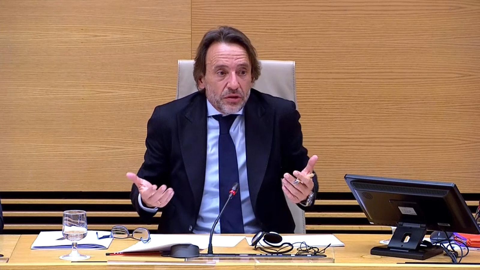 El cap de gabinet de Carlos Mazón, José Manuel Cuenca, a la comissió del Congrés sobre la dana