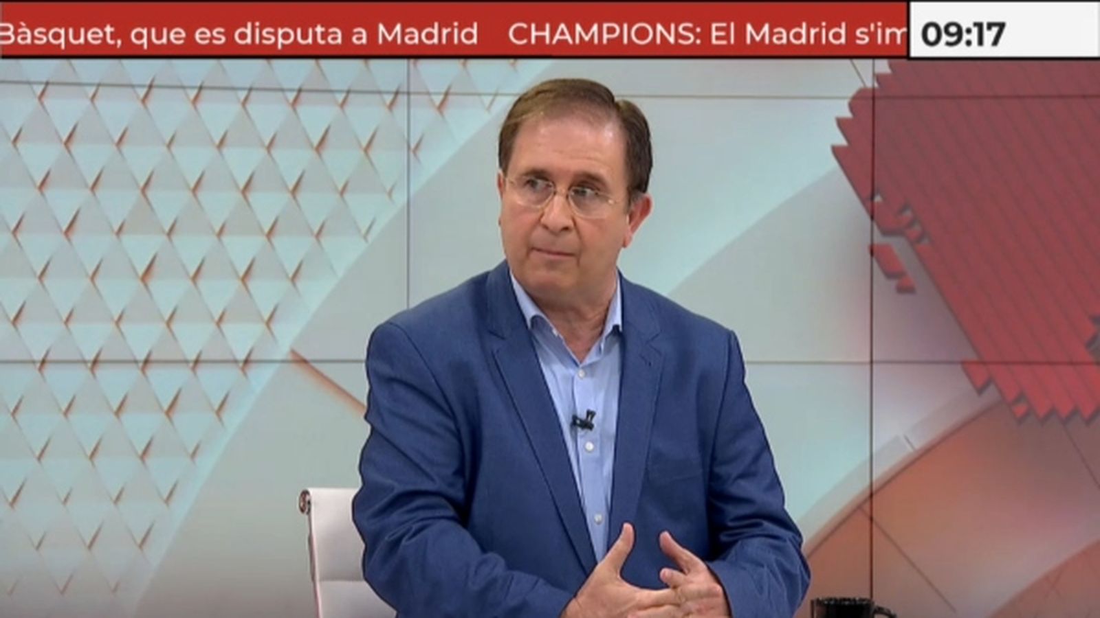 Juan Córdoba en 'À Punt Notícies matí'