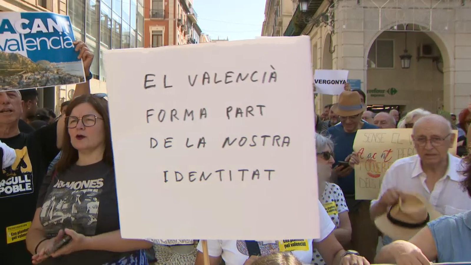 Protesta a Alacant, este dijous