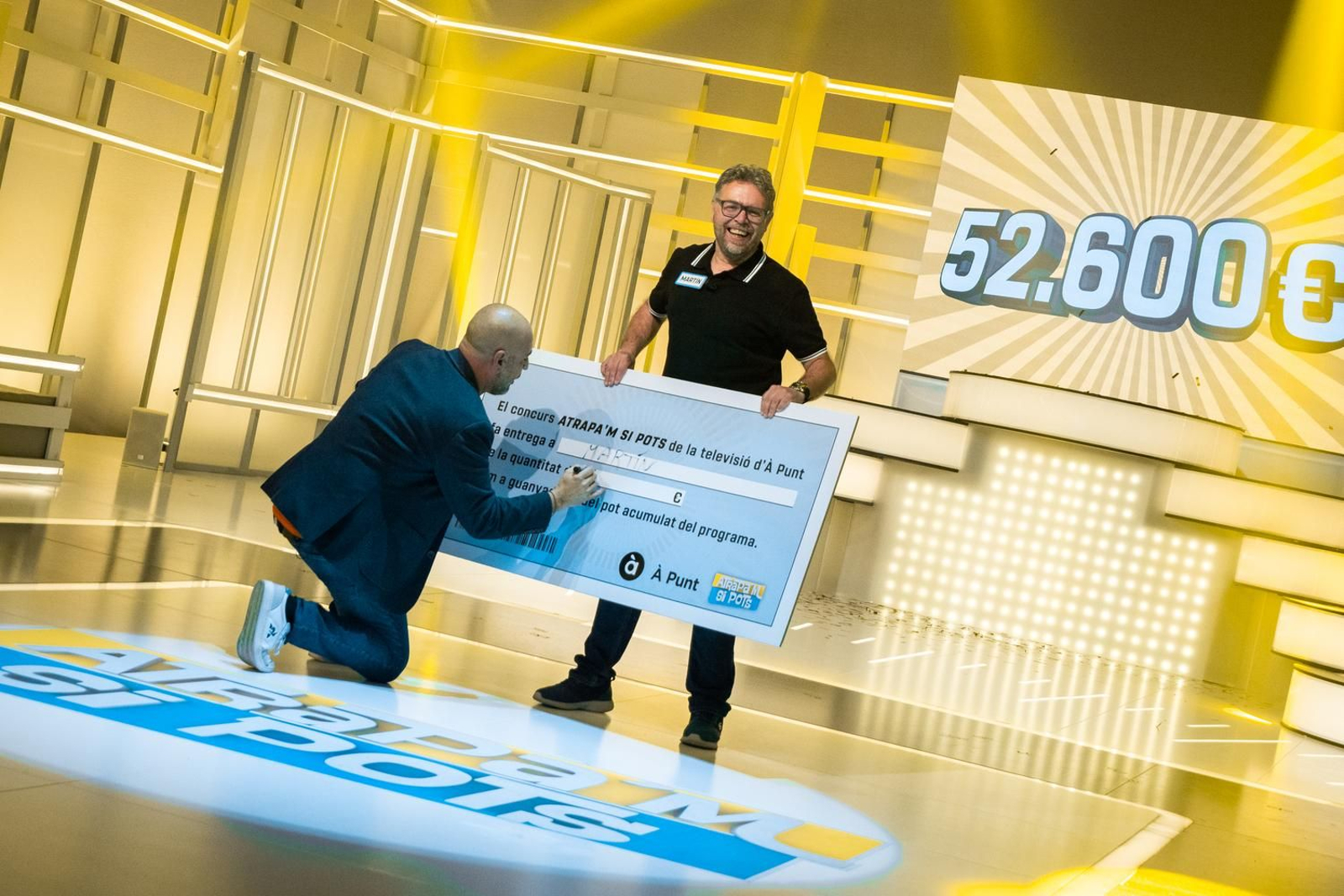 Martín Civera té 52.600 euros per a les vacances d'estiu. Enhorabona!