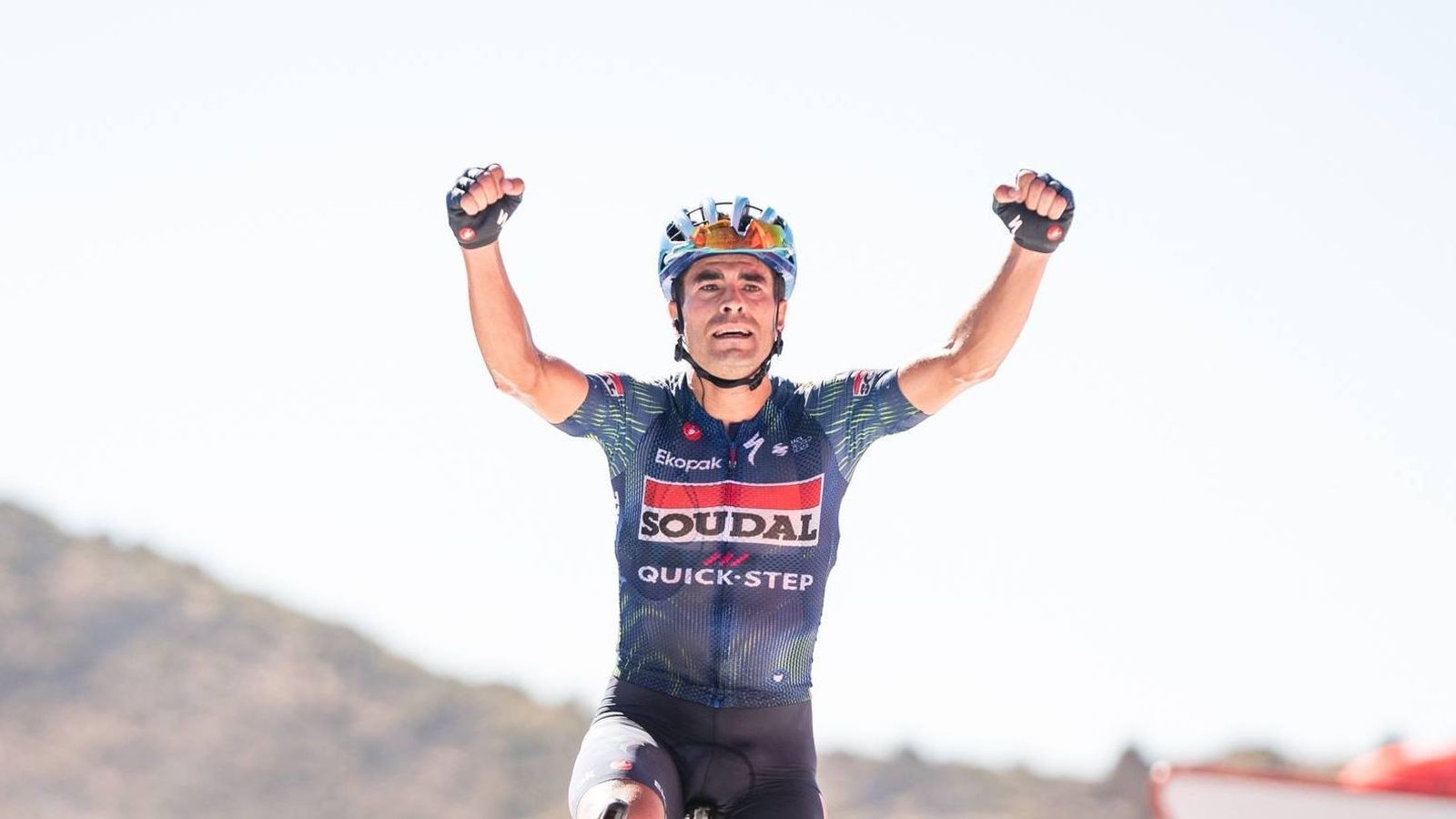 Mikel Landa celebra el triomf