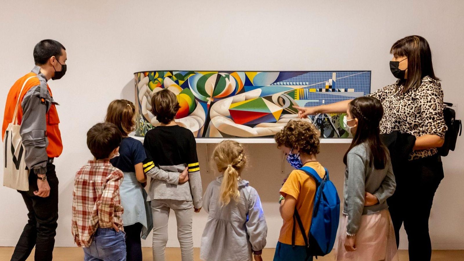 Gimcana infantil a l'IVAM sobre Josep Renau