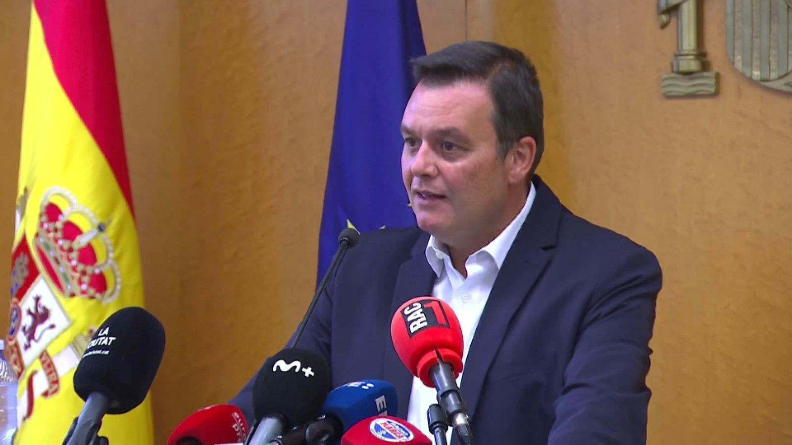 El fins ara secretari d'estat per a l'Esport i president del CSD, Víctor Francos