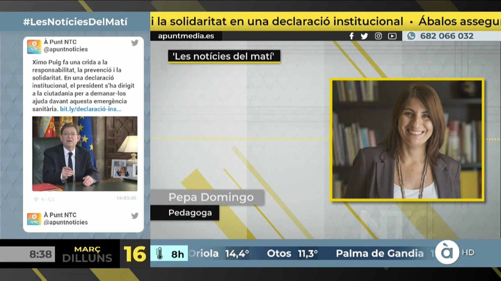 16.03.2020 | NM Entrevista a Pepa Domingo