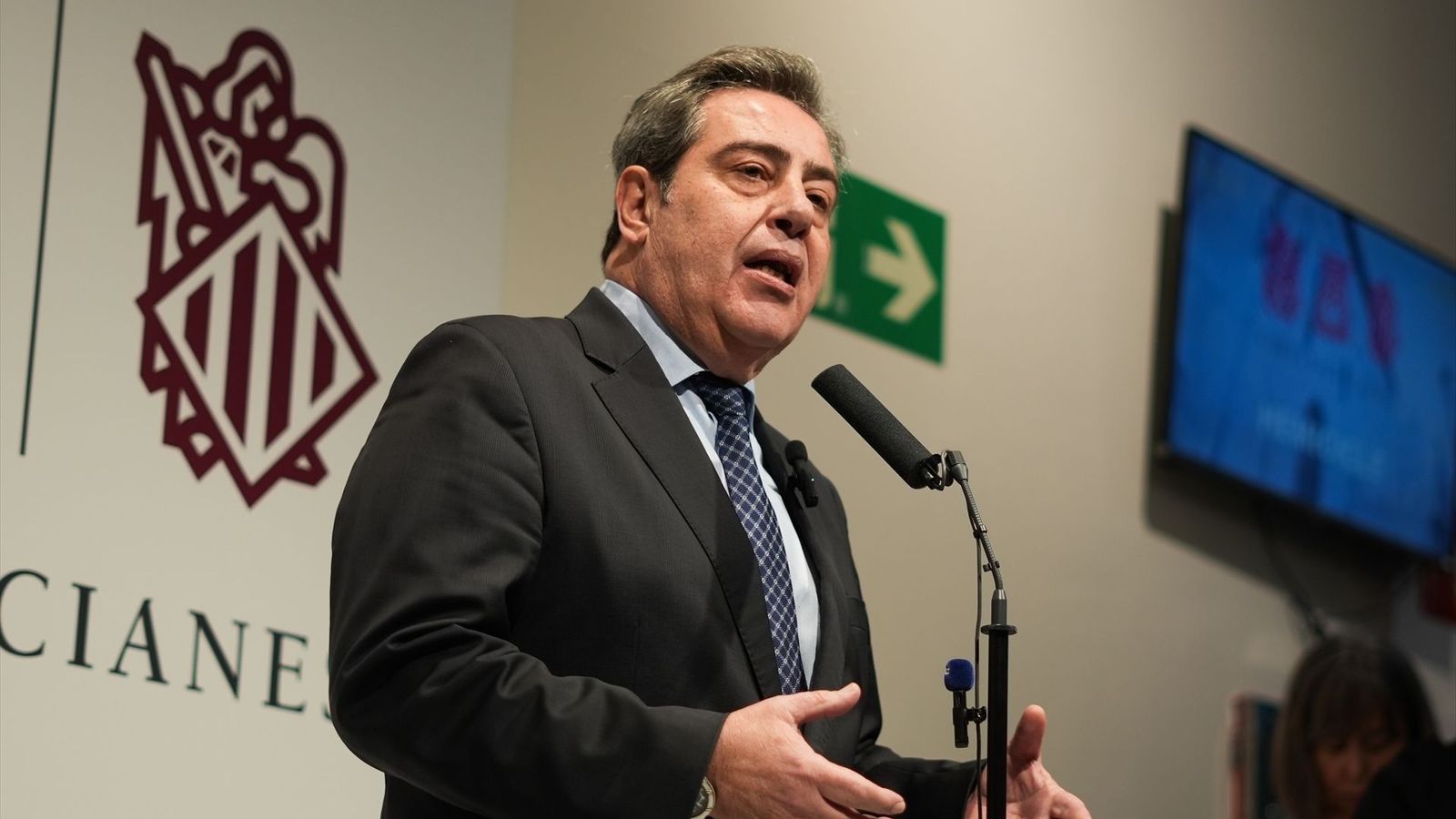 El síndic de Vox, José María Llanos, en una imatge d'arxiu