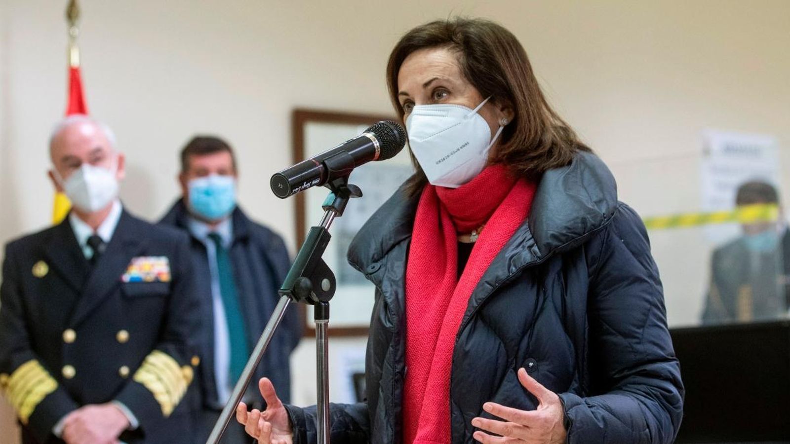 La ministra de Defensa, Margarita Robles