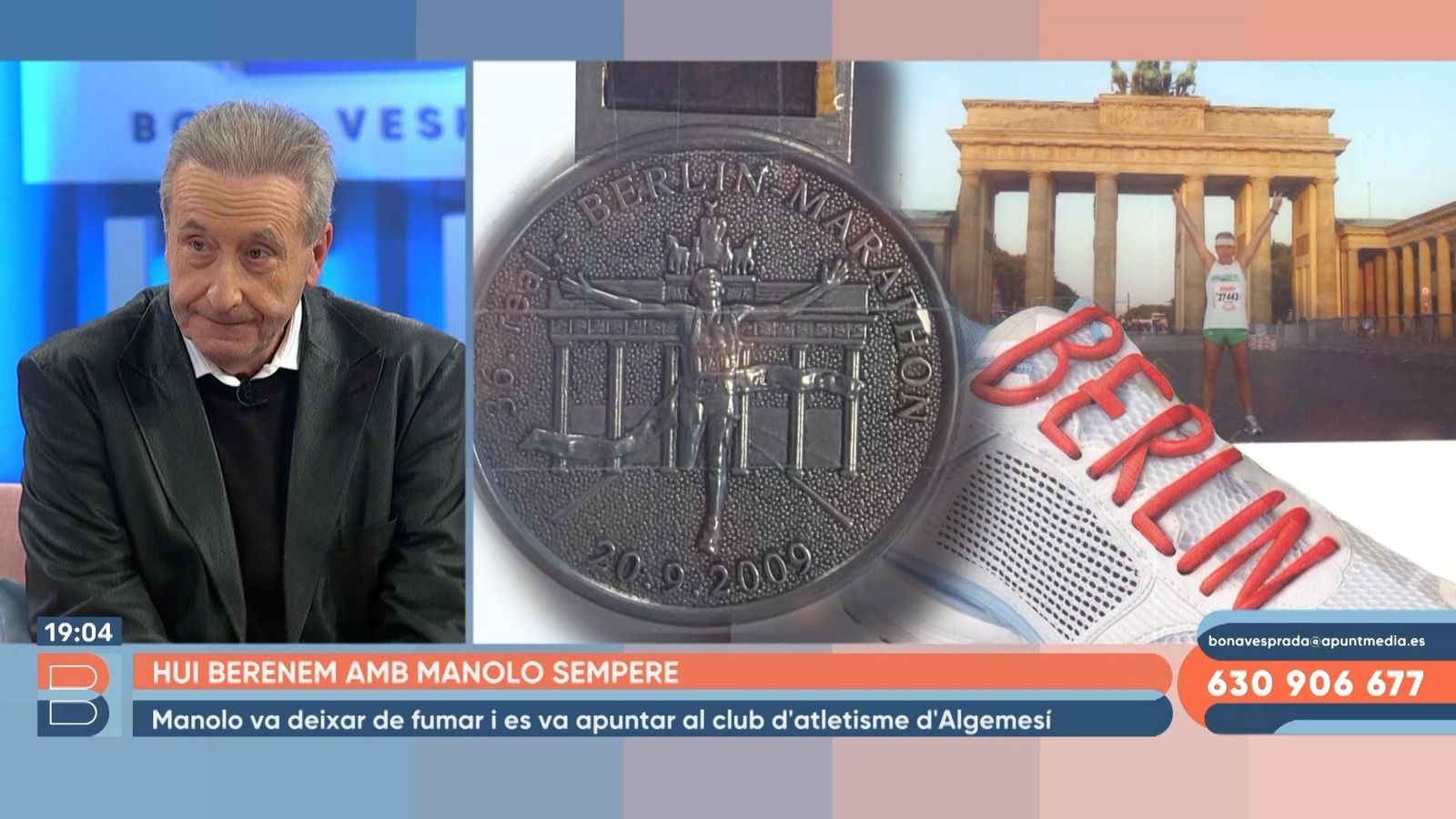 30.11.2022 | Berenem amb Manolo dies abans de la seua última marató