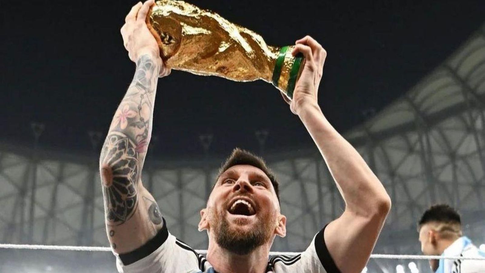 La foto de Messi, la que més m'agrada té de la història
