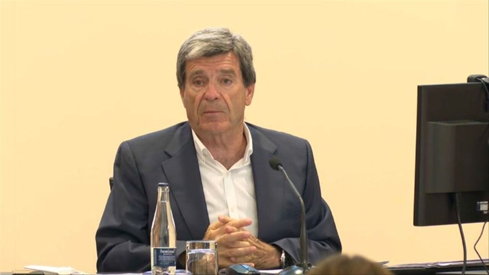 El president de l’Autoritat Portuària de València (APV), Aurelio Martínez, aquest divendres