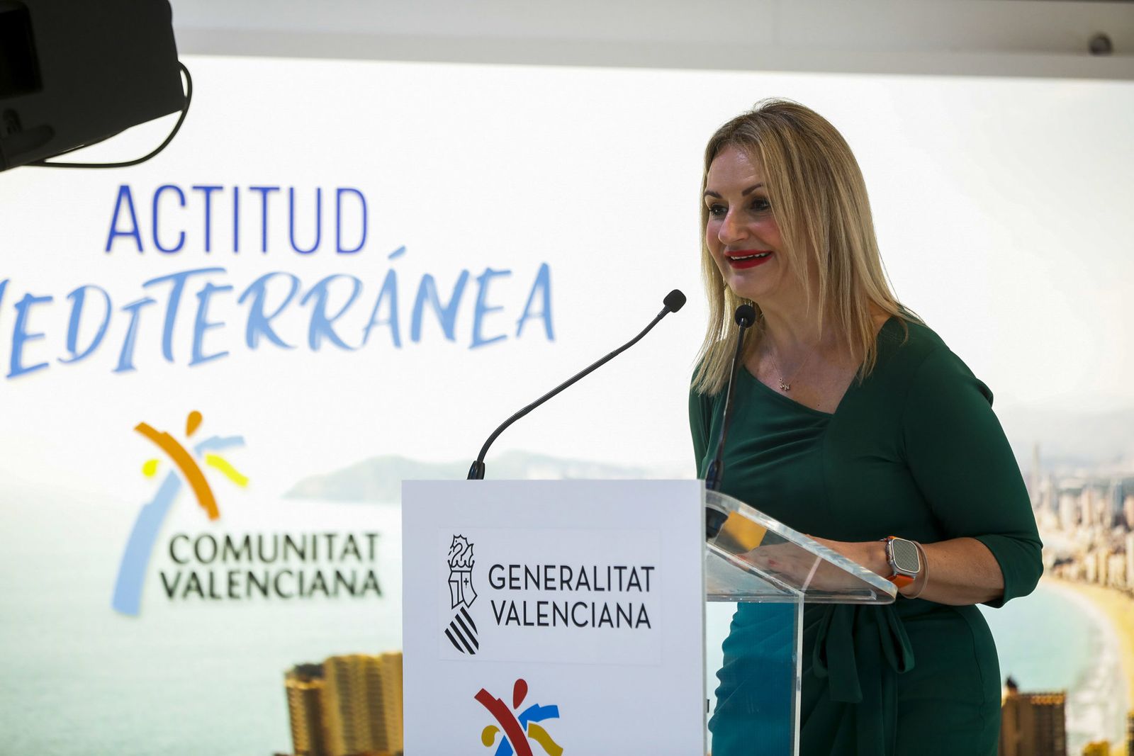 Nuria Montes presenta la campanya turística sota el lema "Actitut Mediterrània"