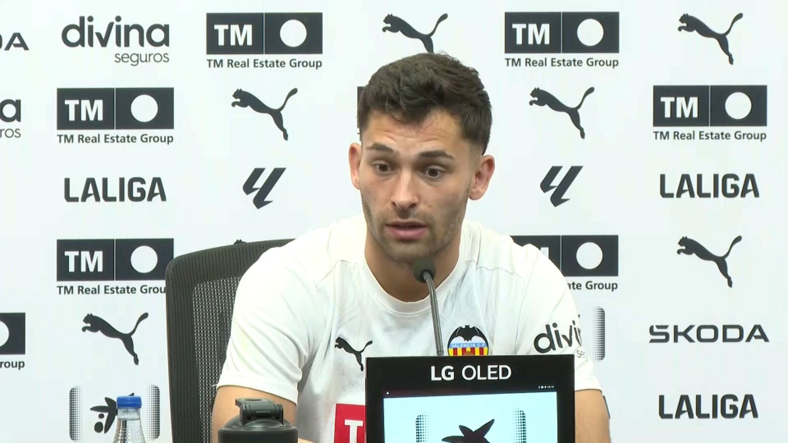 El futbolista del València CF, Hugo Duro