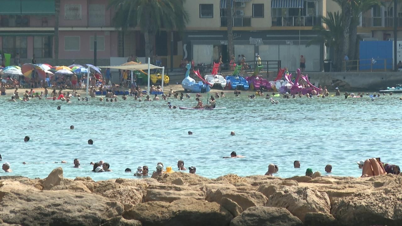 Platja del Cura, a Torrevieja