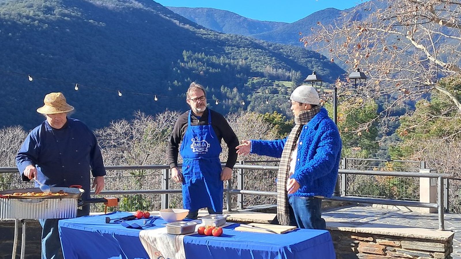 Hu farà una paella al Montseny amb els valencians que viuen alli