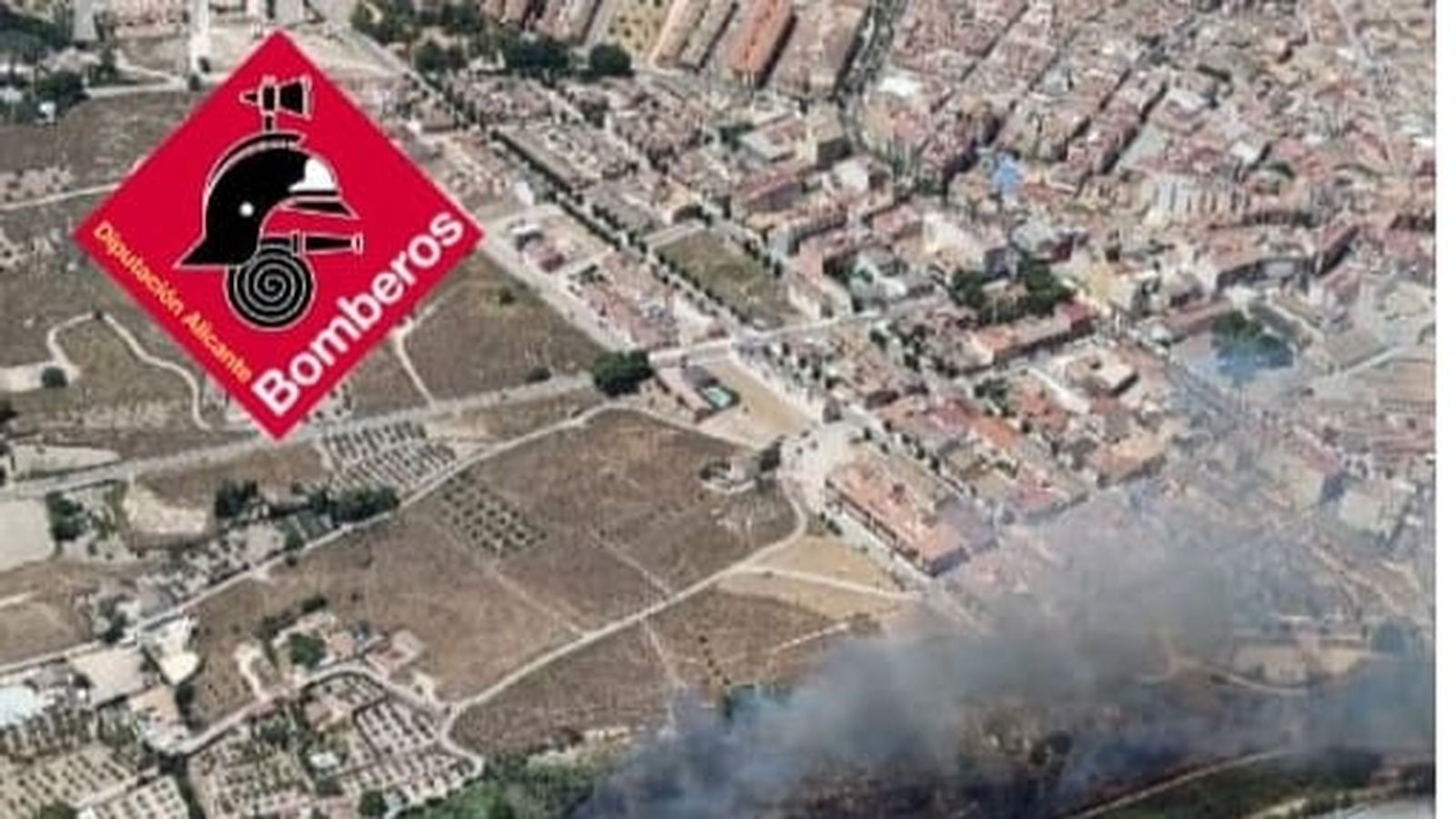 L'incendi a Sax
