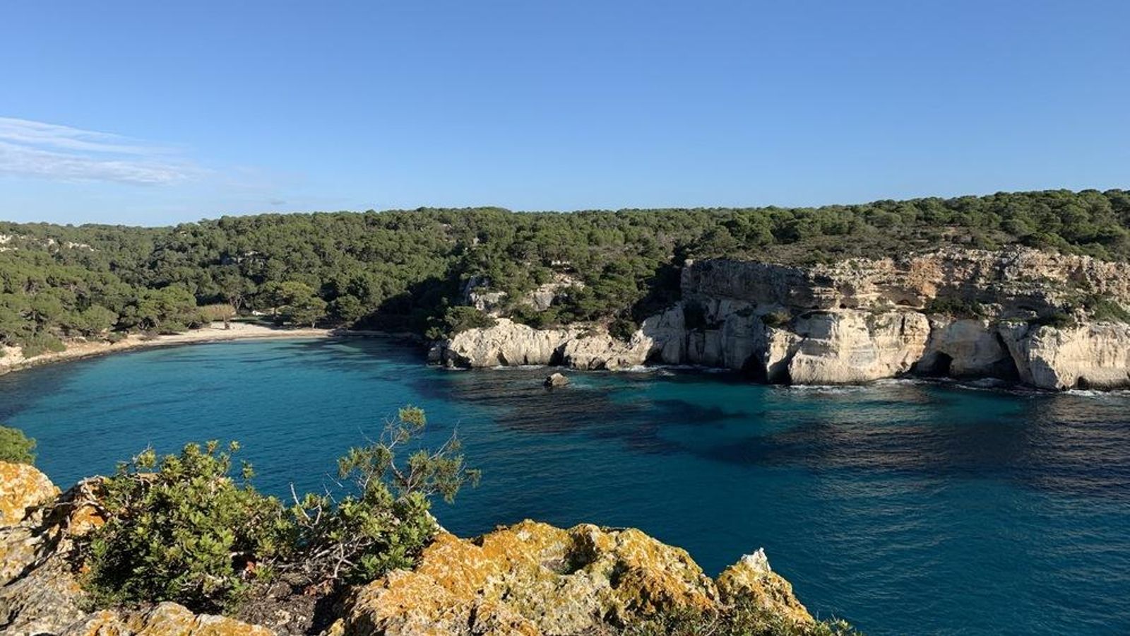 Cala Macarella a Ciutadella (Menorca)