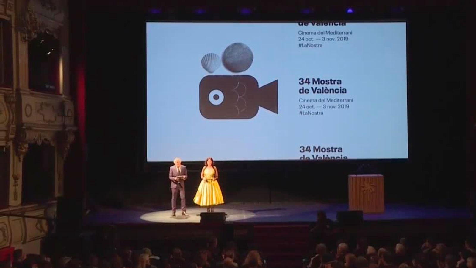 Gala inaugural de la passada edició de la Mostra de València-Cinema del Mediterrani