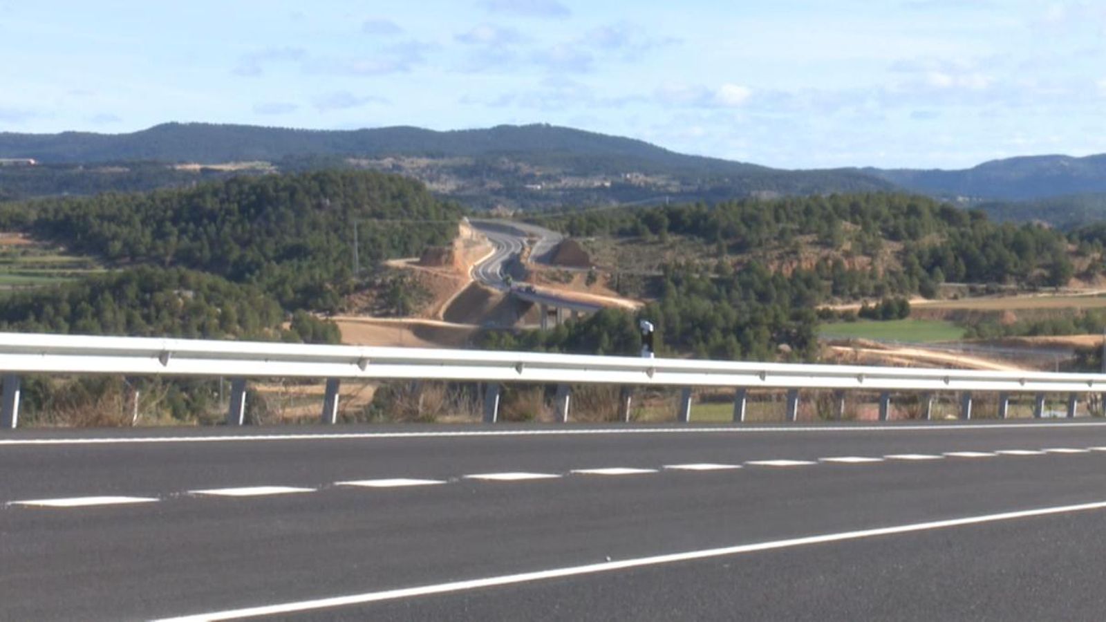 Nou tram de la N-232, entre Morella, a la comarca dels Ports, i la localitat de Ràfels, a la comarca del Matarranya (Terol).